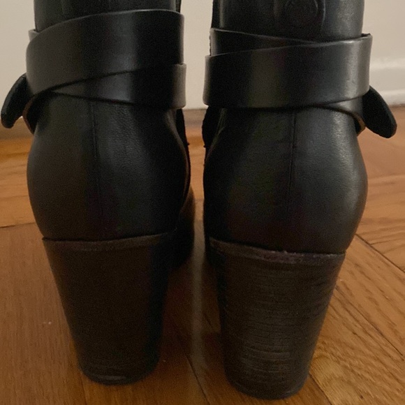Rag & Bone Harrow black booties - Picture 8 of 17